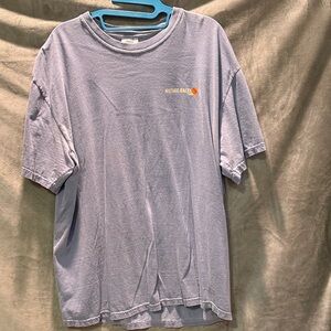 Nature Backs Light Blue Short Sleeve Tee